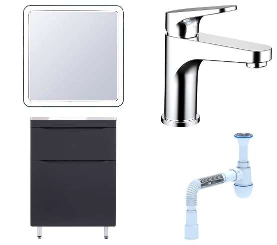 Комплект: Мебель для ванной Бергамо