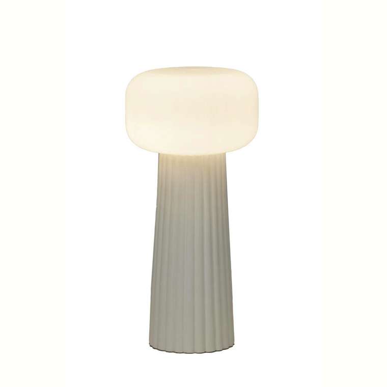 Лампа настольная Faro белого цвета