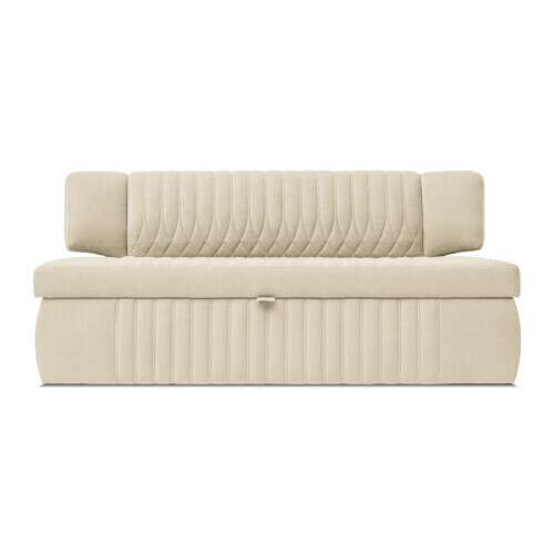 Кухонный диван Кристиан 90х180 светло-бежевого цвета