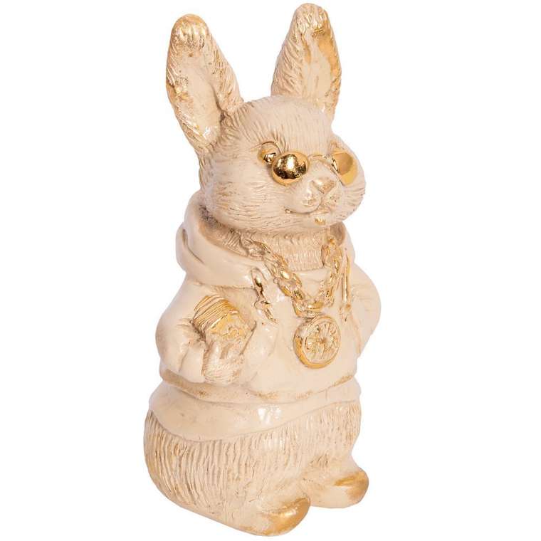 Статуэтка Кролик бежевого цвета