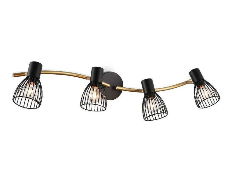 тройные споты Loft TR8662 (металл, цвет черный)