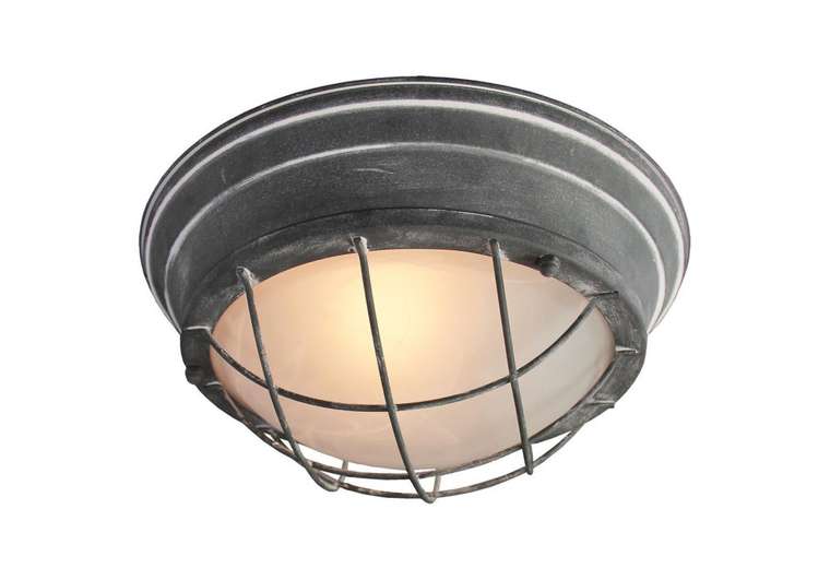 Потолочный светильник круглый IP21 Lussole Loft Brentwood GRLSP-9881