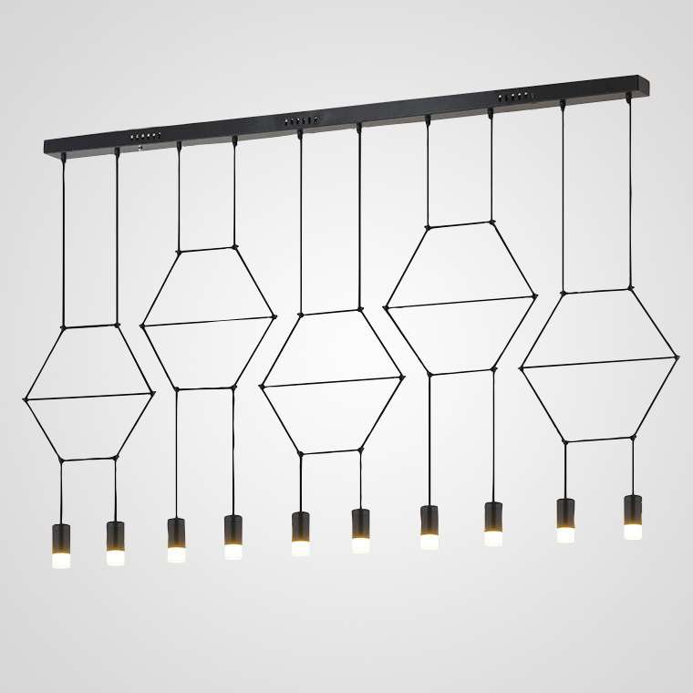 Подвесной светильник Via Wireflow Lineal Pendant Light 0331