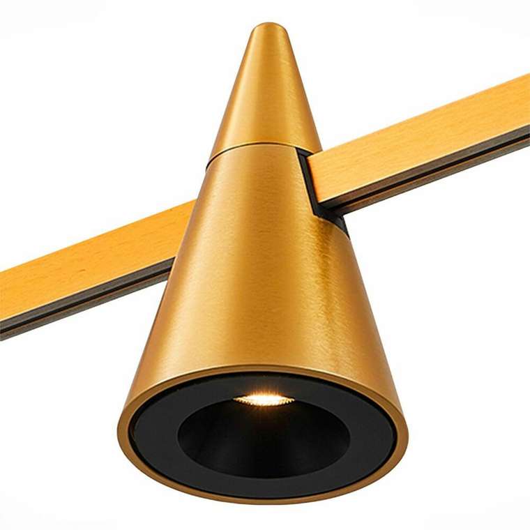 Магнитный трековый светильник FARM Золотистый LED 1*5W 4000K 272Lm Ra90 60 IP20 D70xH1 FARM