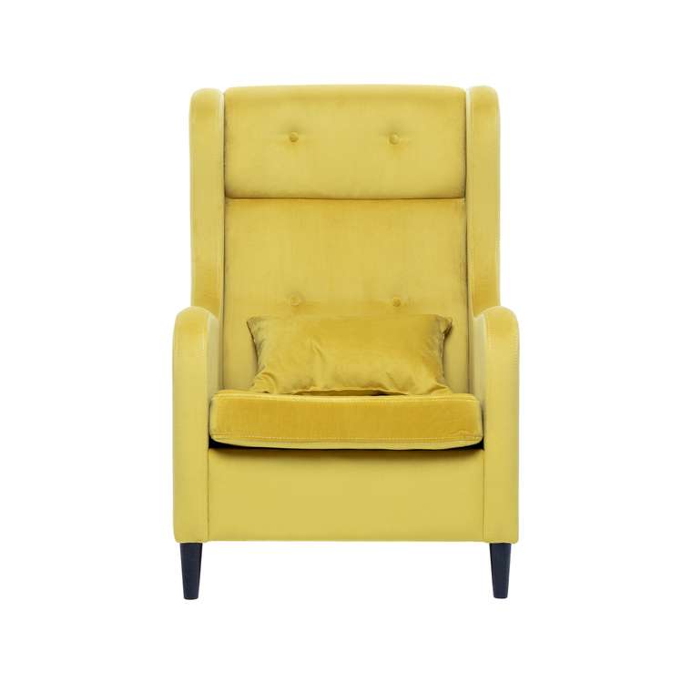 Кресло Галант желтого цвета