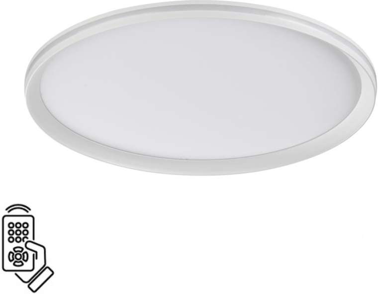 Потолочный светильник круглый Sonex Beta 7749/80L металл/PMMA/белый LED 80Вт 3000-6000К D495 пульт ДУ BETA