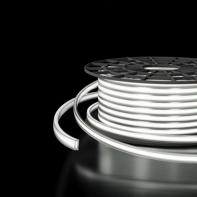 Лента светодиодная Лента светодиодная 220V 9,3W 288Led COB IP65 6500 холодный белый, 50 м