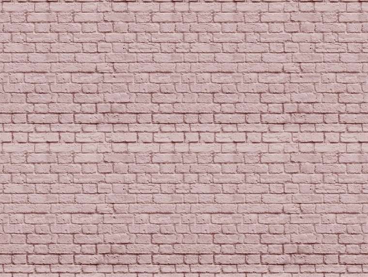 Дизайнерские обои Soft Bricks Pink