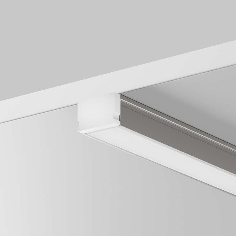 Комплектующие к светодиодной ленте Led Strip 631001 Накладной профиль Алюминиевый профиль