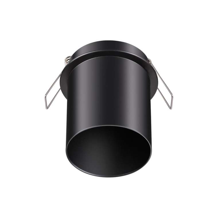 Встраиваемый светильник Butt 370937 (алюминий, цвет черный)