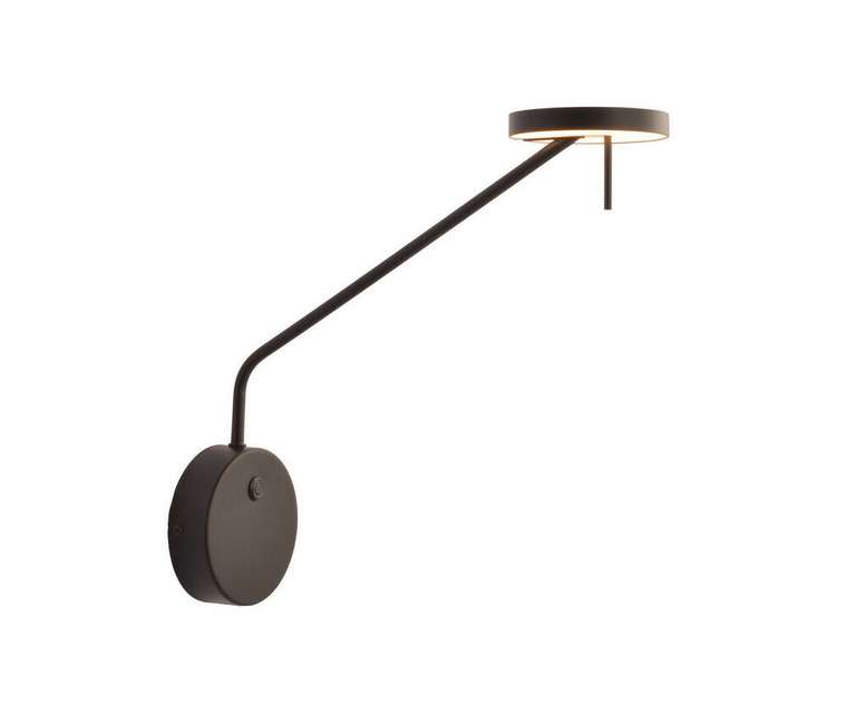 Настеный светильник Некси черный w38*36 Led 6W (3000K)