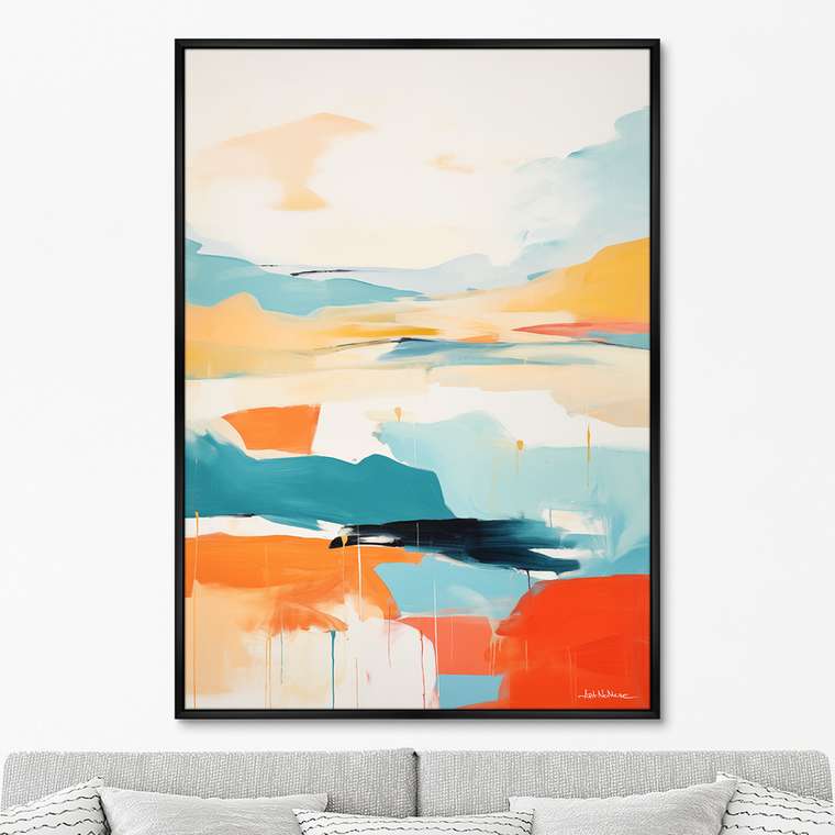 Репродукция картины Landscape Collection, Foothills, No 2, 2024г.