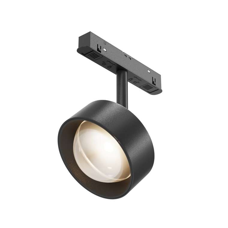 Трековый светильник Technical TR217-2-15W3K-B Lens Магнитная трековая система 23мм EXILITY