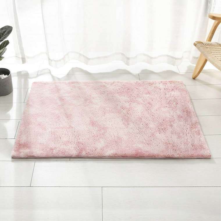 Набор из двух ковриков Fiona №3 розового цвета