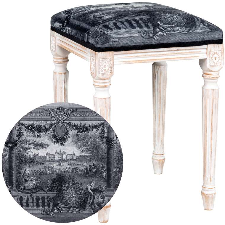 Банкетка Шамбор Petit с корпусом из натурального бука