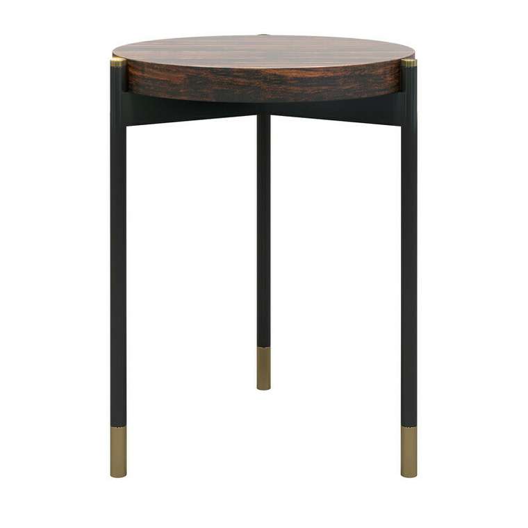 Приставной столик Benissa темно-коричневого цвета