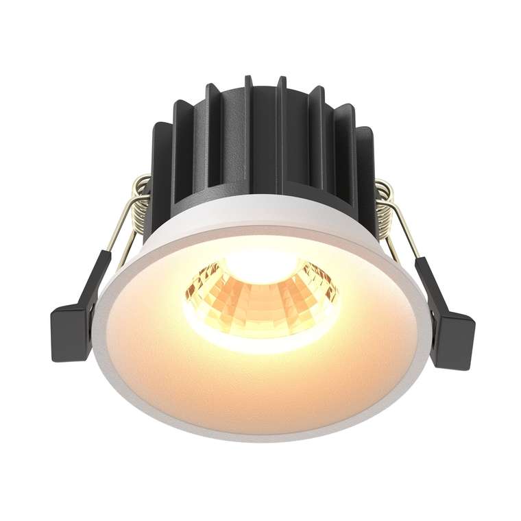 Встраиваемый светильник Technical DL058-12W2.7K-W Round Downlight