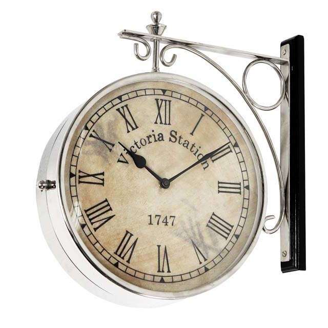 Часы Eichholtz Clock Station из металла 