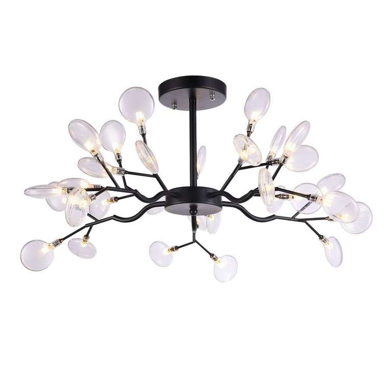 потолочная люстра Skein металл, акрил 30*G4LED*3W, 4914LM, 3000K, included
