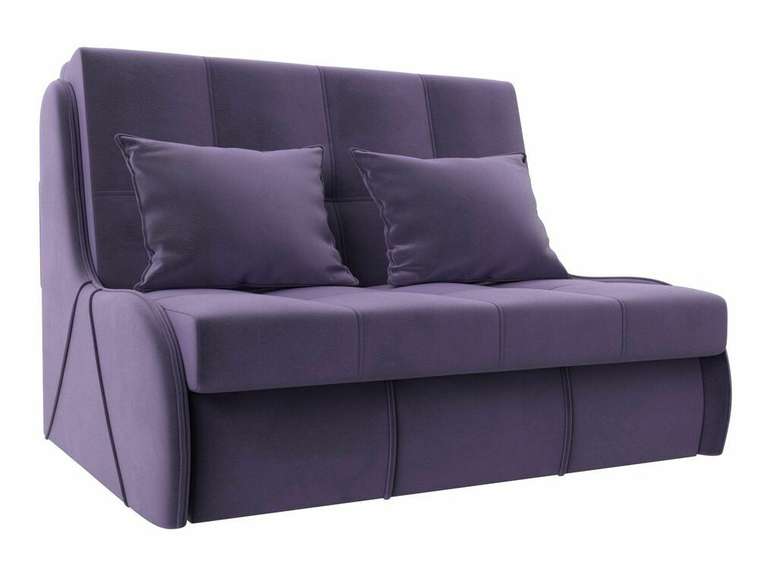 Прямой диван-кровать Риттэр фиолетового цвета