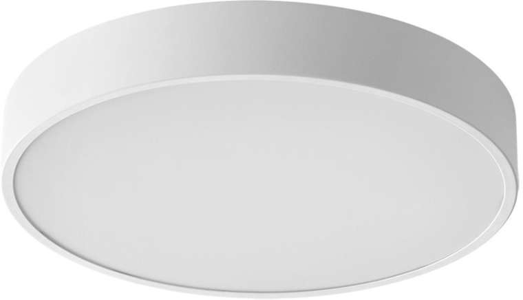 Потолочный светильник круглый Sonex Quasar 7755/48L металл/акрил/белый LED 40Вт+8Вт(подсветка) 3000K D500