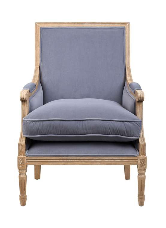 Классическое кресло Coolman grey серого цвета