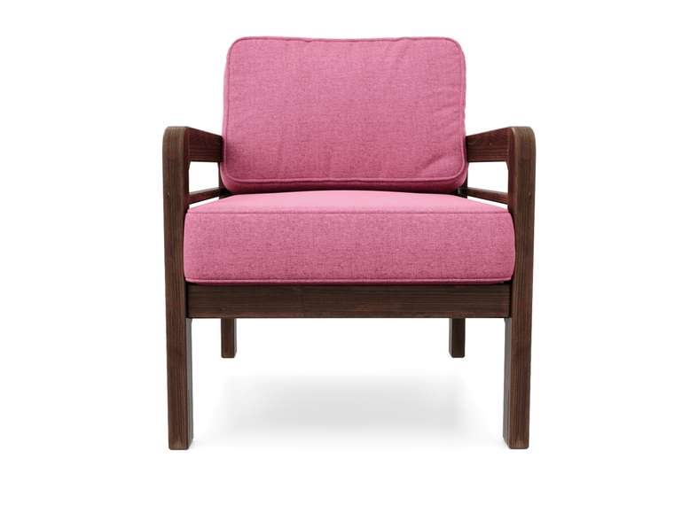 Кресло Бергер розового цвета
