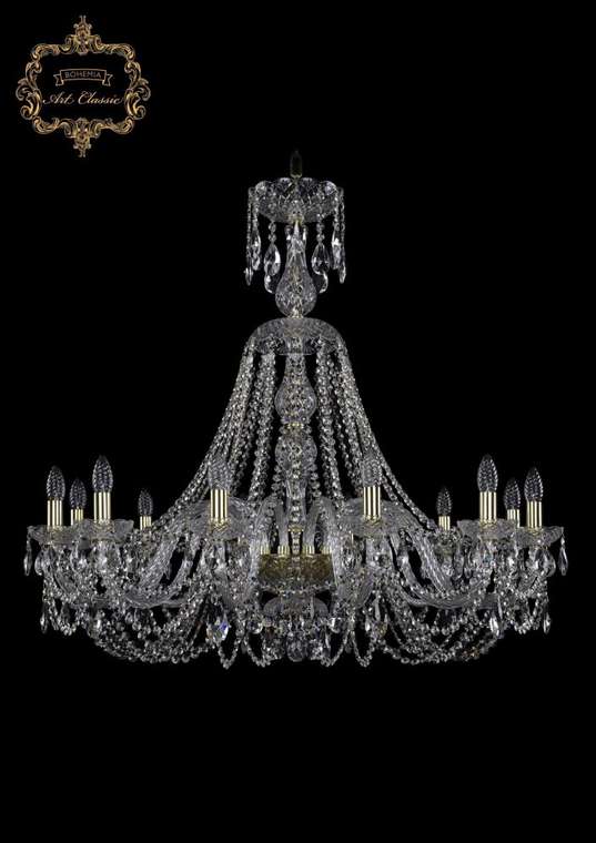Хрустальная подвесная люстра Art Classic 45241 11.11.12.360.XL-90.Gd.Sp подсвечник