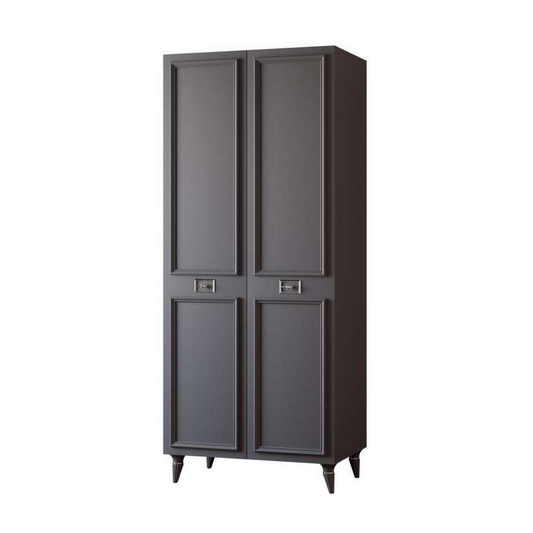 Шкаф Валенсия серого цвета