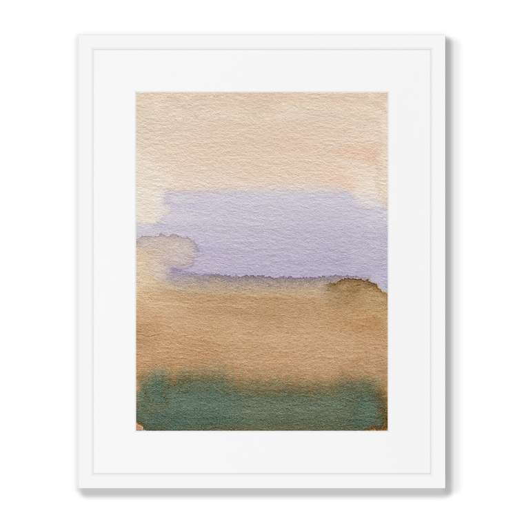 Набор из 2-х репродукций картин в раме Landscape colors, No112