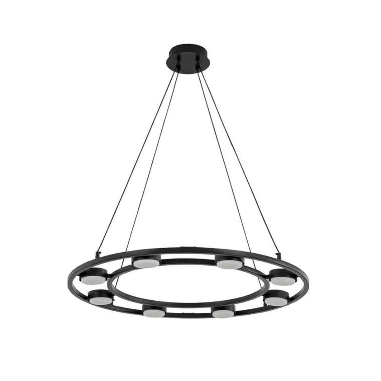 Подвесная люстра Torina 8340/8 (металл, цвет черный)