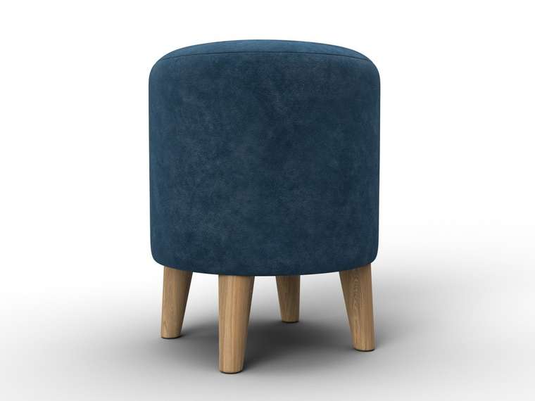 Пуф 002 синего цвета