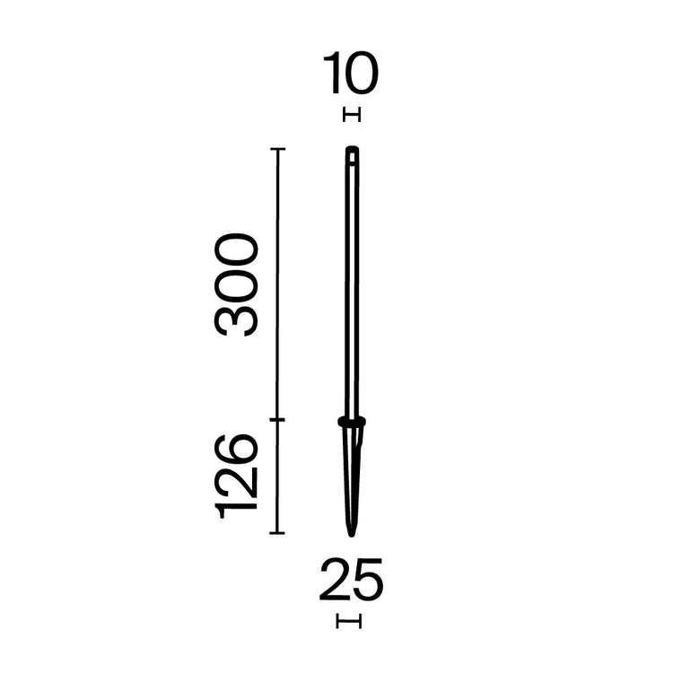 Ландшафтный светильник Outdoor O441FL-L1GF3K Spear Outdoor