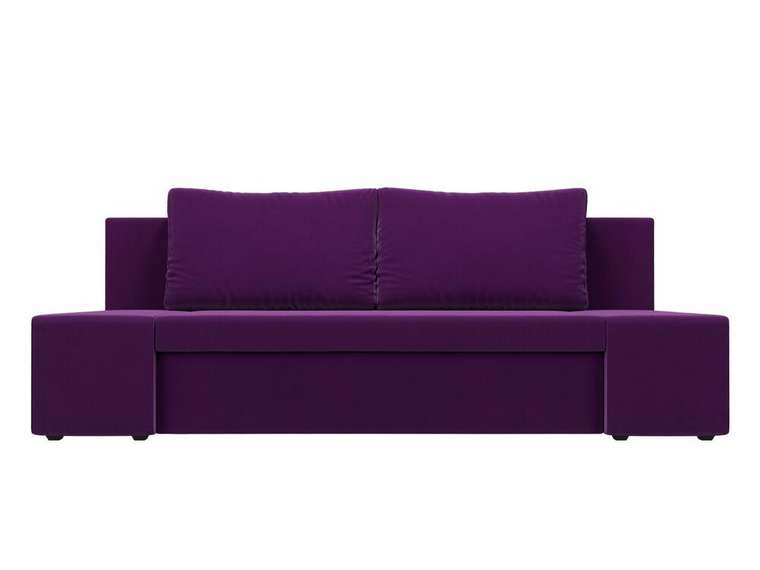 Прямой диван-кровать Сан Марко фиолетового цвета