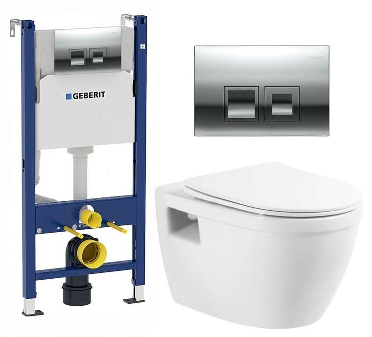 Комплект 3 в 1 инсталляция Duofix