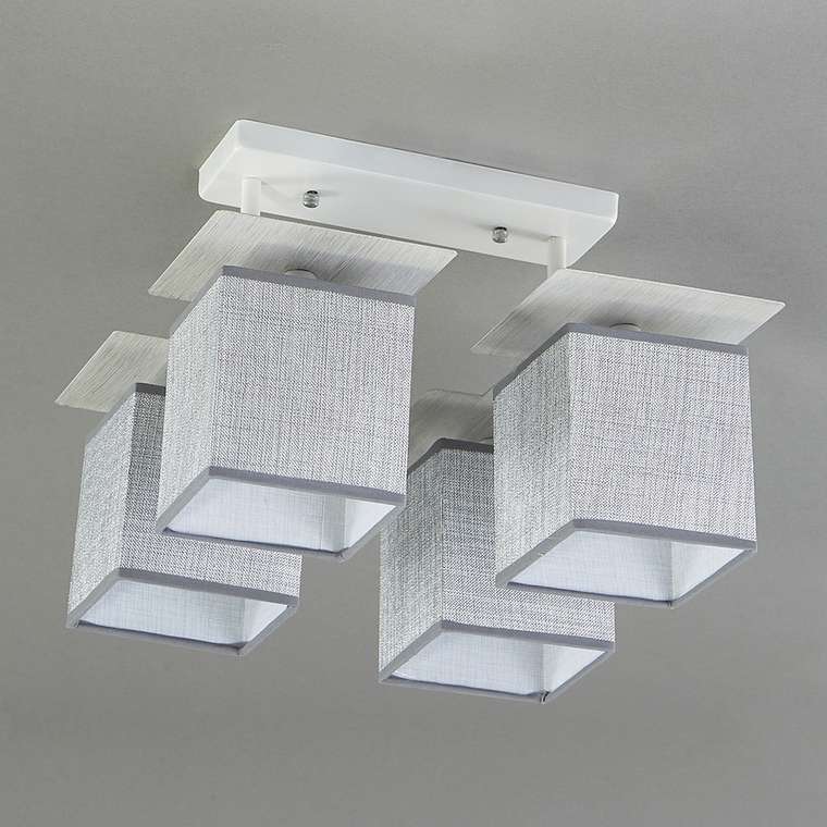 Потолочный светильник Escada 1129/4PL E27*60W White/Grey ARGUS