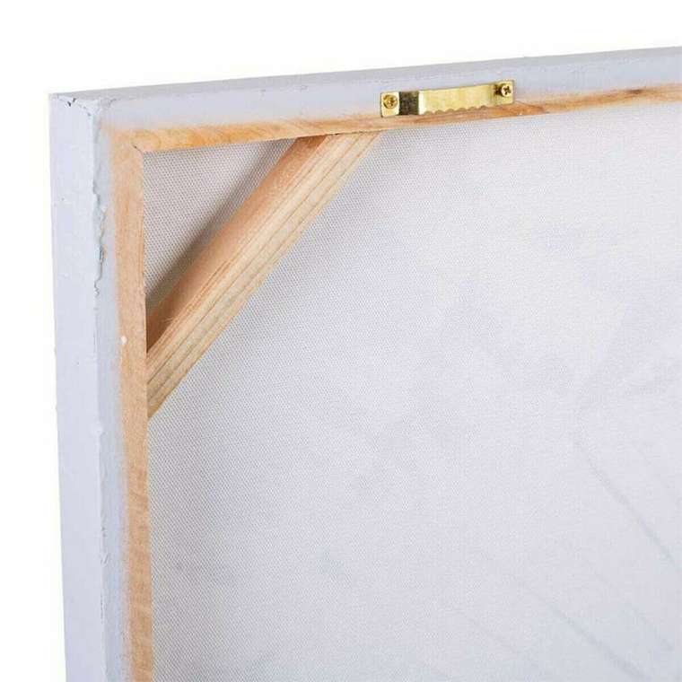 Картина Холст древесина ели 80 x 3 x 80 cm