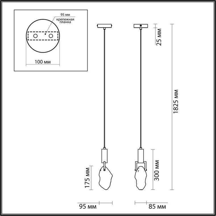 Подвесной светильник Odeon Light LIA 4372/5L