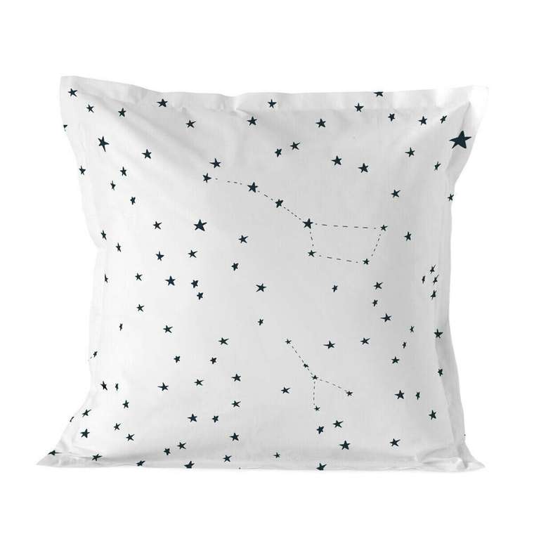 Наволочка Blanc Constellation 60x60 белого цвета