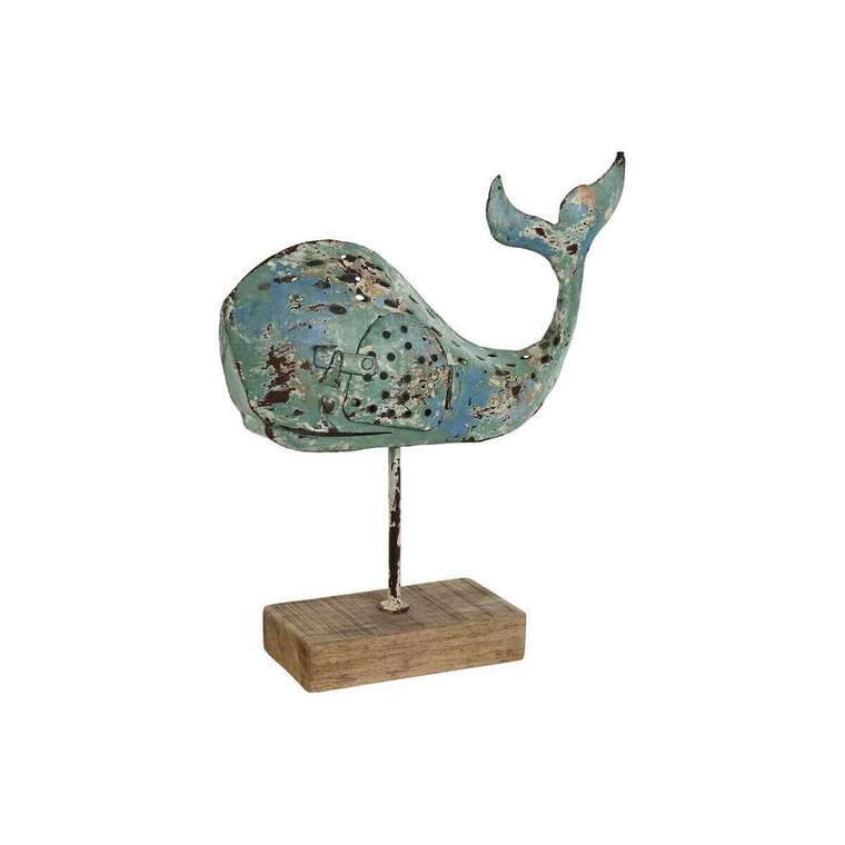 Декоративная фигура Кит Средиземноморье 29 x 8 x 32 cm