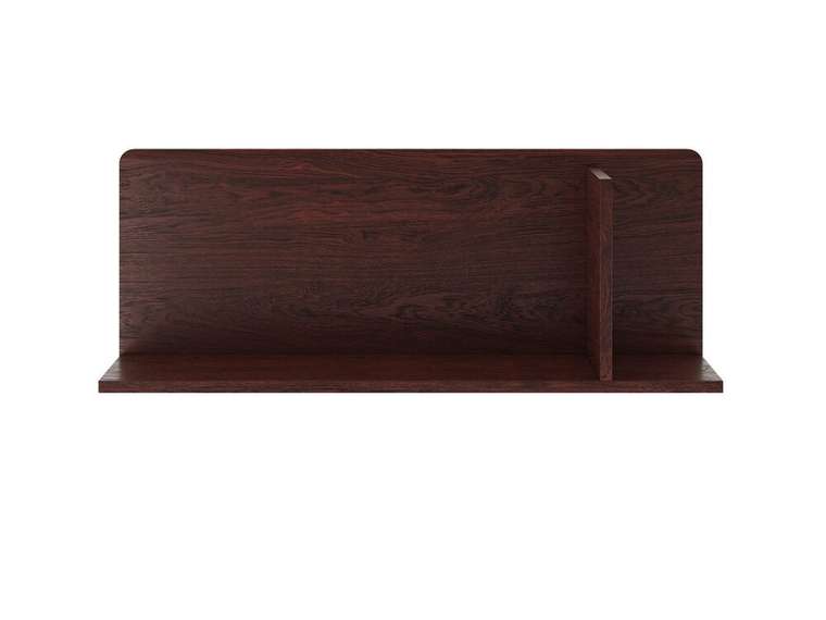 Настенная полка Fargo 120 цвета бордо