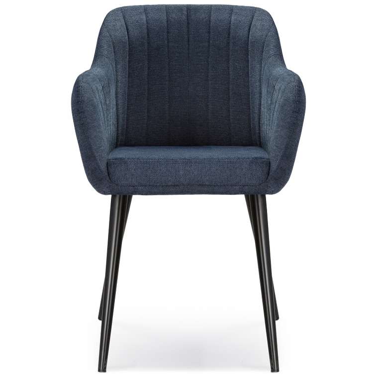 Стул Mody blue fabric синего цвета