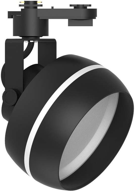 Светильник трековый однофазный 220V Feron AL168 48553 GX70, черный