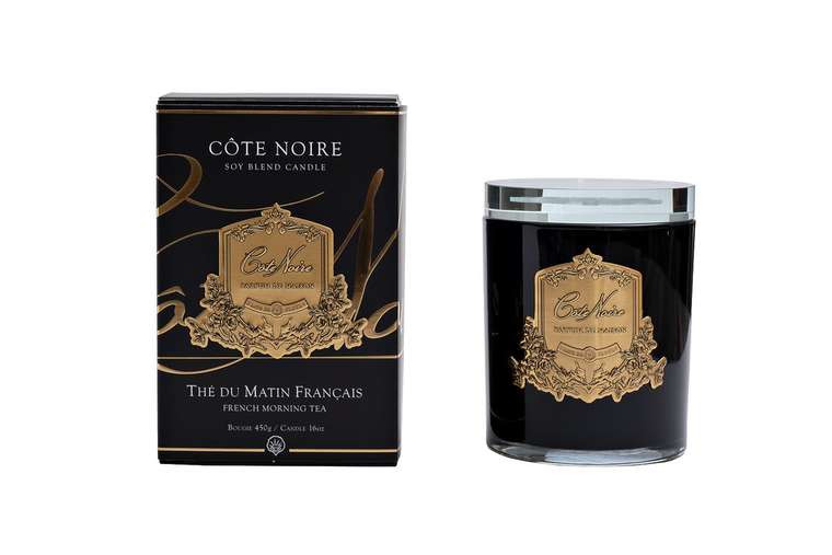 Свеча ароматическая French Morning Tea в стакане 