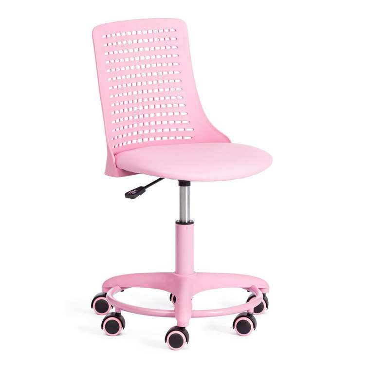 Кресло детское компьютерное Kiddy розового цвета
