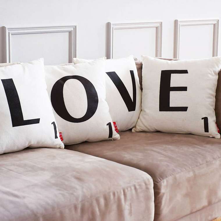 Набор подушек "LOVE"