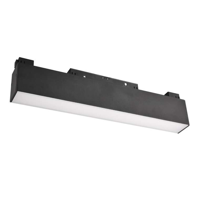 Трековый светодиодный светильник магнитный Wolta WMLS-12W/05B 12Вт 4000К 48В IP40 черный