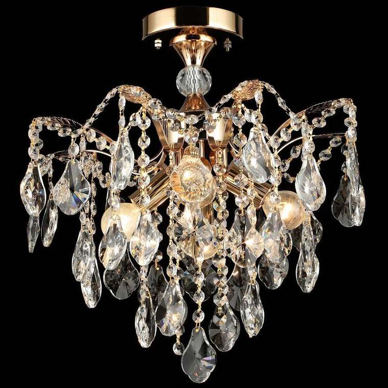 Хрустальная люстра 87720-0.3-04 FGD (хрусталь, цвет прозрачный)