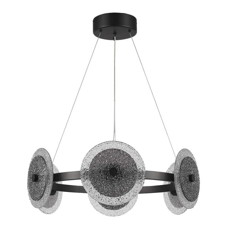 Светильник подвесной ST-Luce черный/дымчатый LED 1*34W 4000K ALUMNO