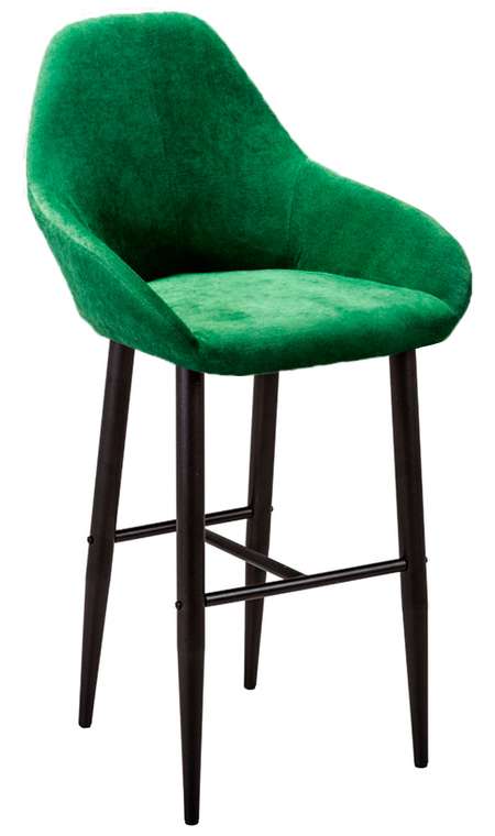 Кресло барное Kent зеленого цвета
